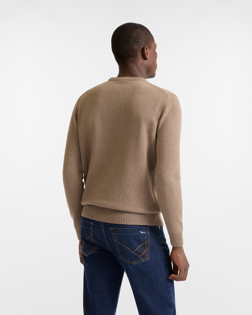 HARMONT&BLAINE Male KNIT SWEATSHIRT BEIGE