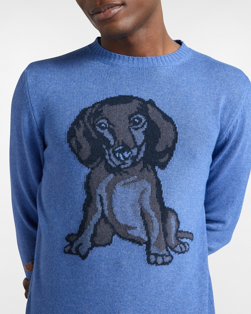 HARMONT&BLAINE Male KNIT SWEATSHIRT NAVY