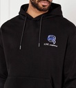 Karl Lagerfeld Cotton Hoodie Male BLACK