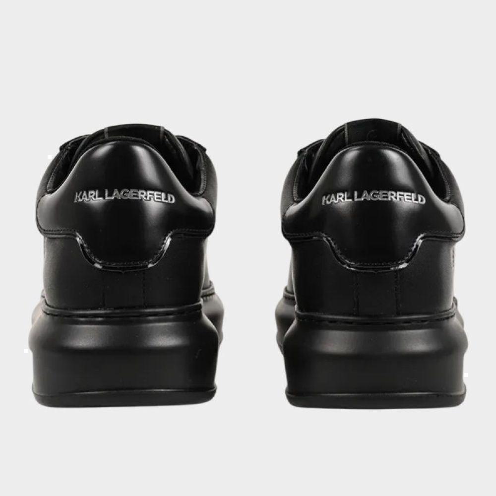 Karl Lagerfeld Leather Shoes Male BLACK
