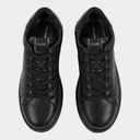 Karl Lagerfeld Leather Shoes Male BLACK
