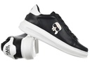 Karl Lagerfeld Leather Shoes Male BLACK