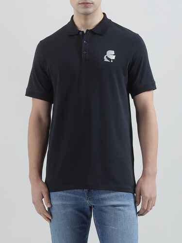 Karl Lagerfeld Polo Sweat shirt Male NAVY