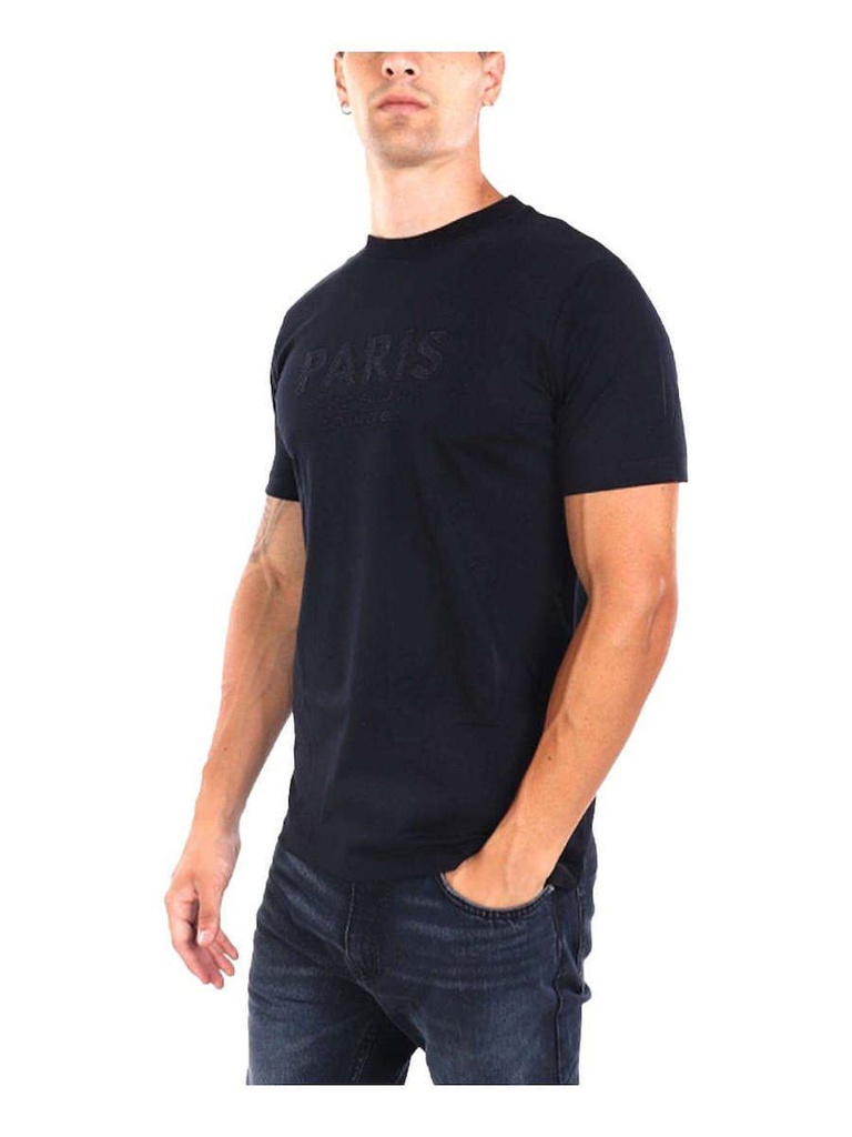 Karl Lagerfeld Round T-shirt Male NAVY