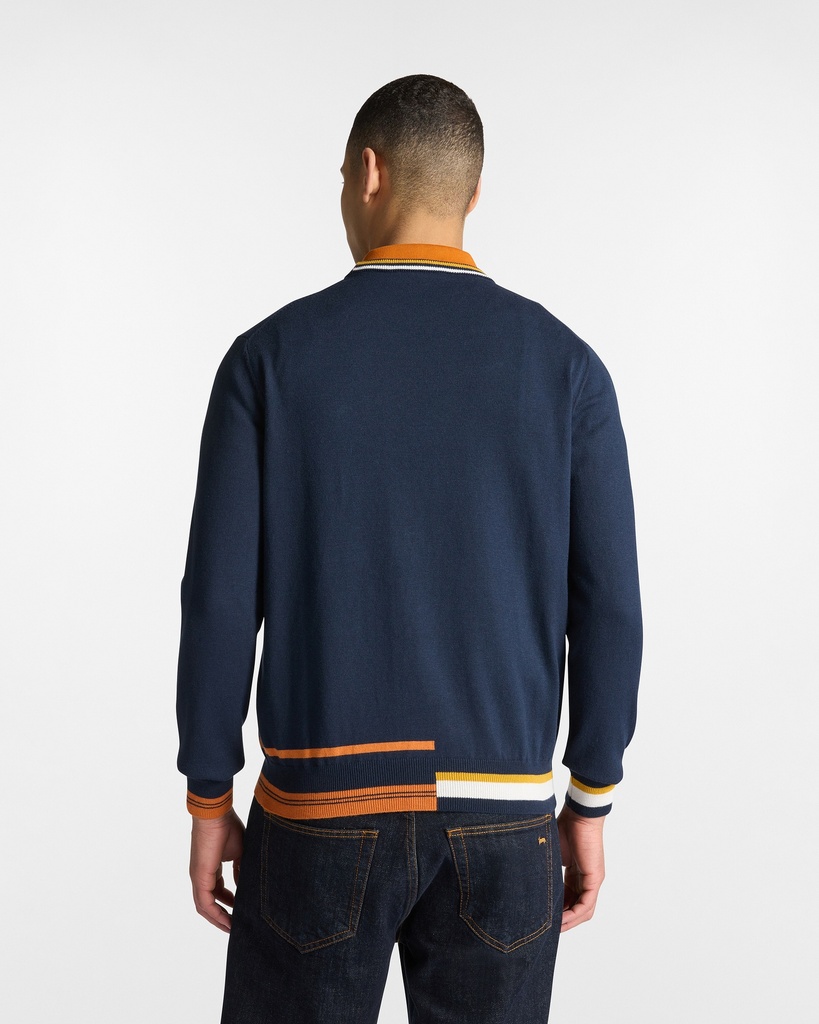 HARMONT&BLAINE Male KNIT SWEATSHIRT NAVY