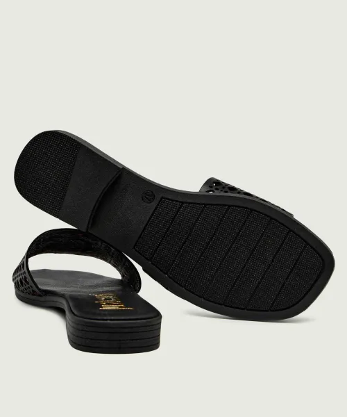 JUST CAVALLI  Leather Slipper  Female