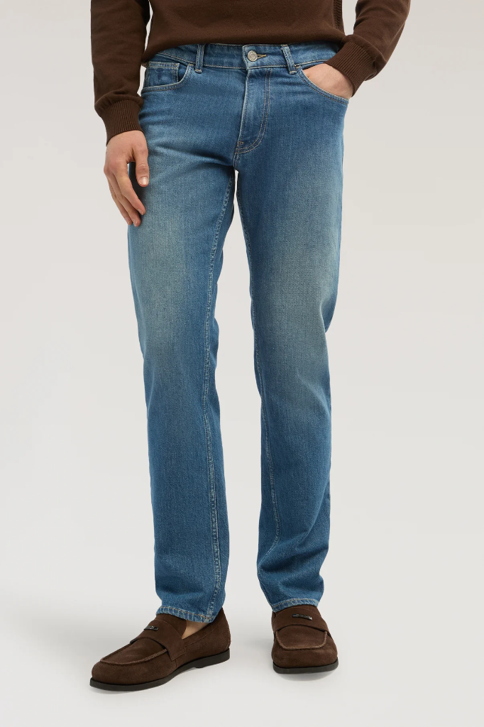 TRUSSARDI Linen Jeans Male