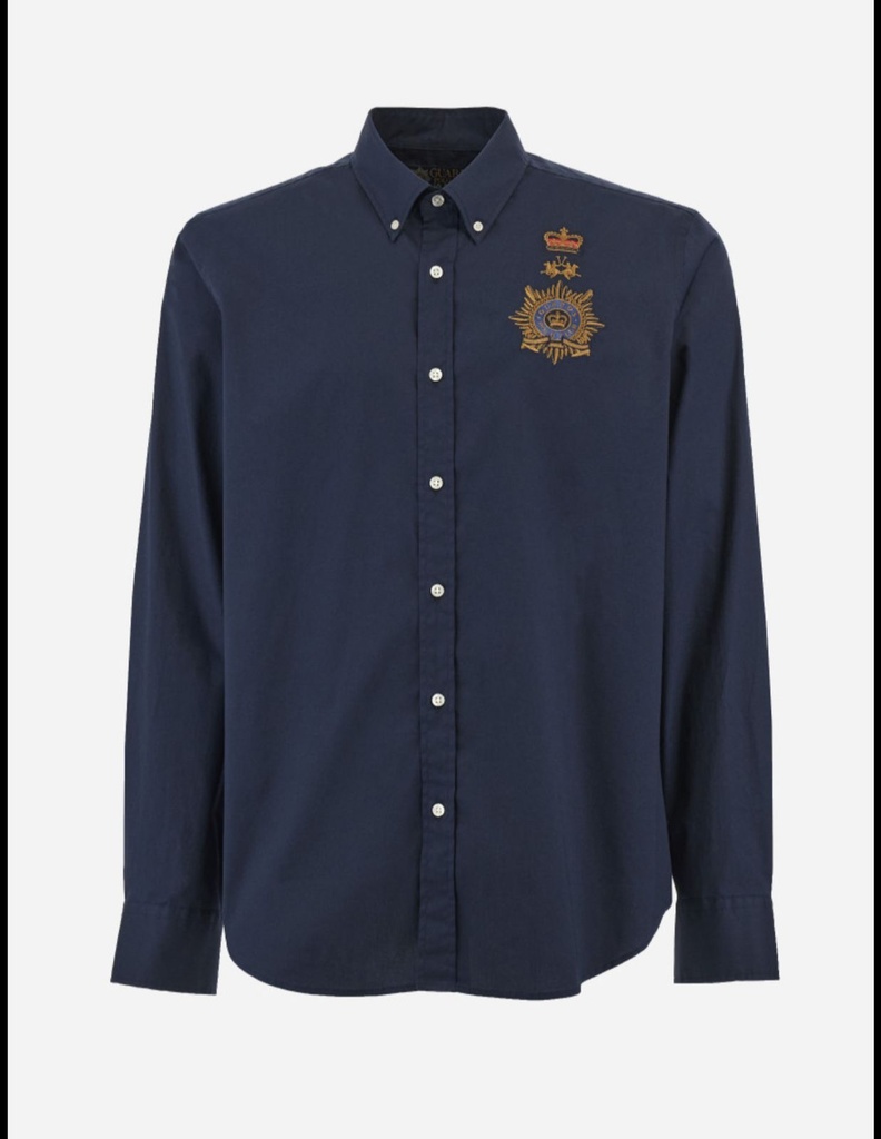 La Martina Male Shirt NAVY