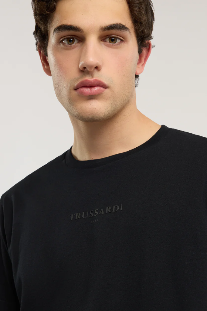 TRUSSARDI Regular Cotton T-Shirt Male