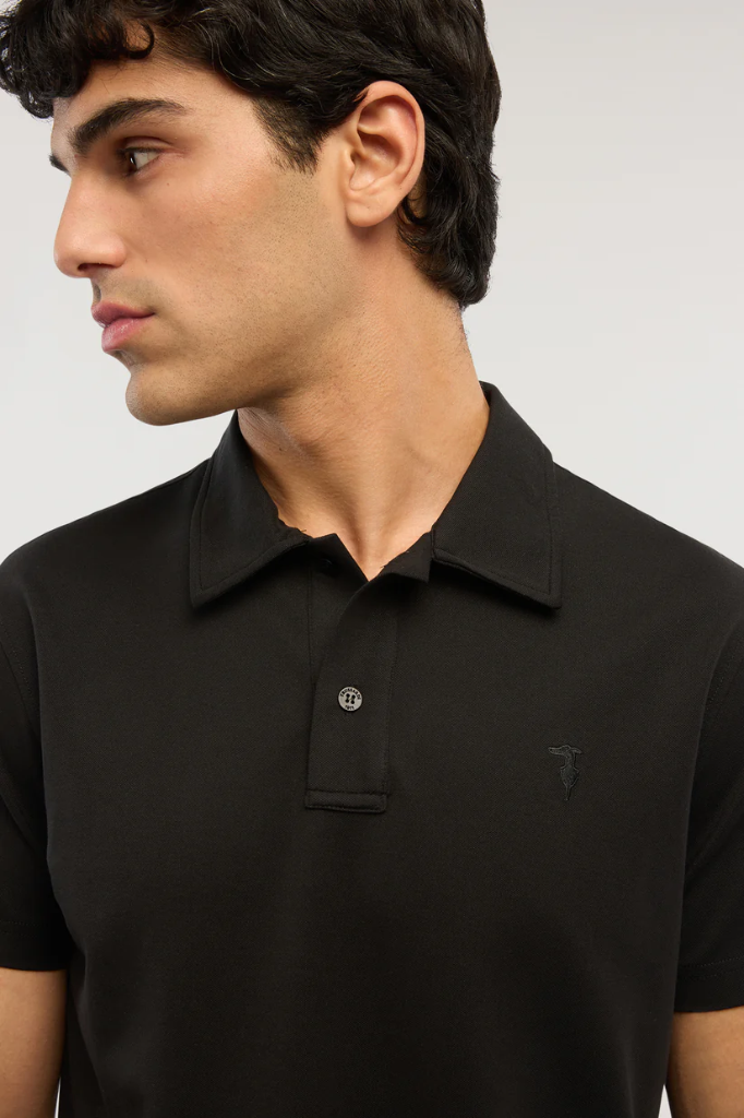 TRUSSARDI Short Sleeve Polo Male