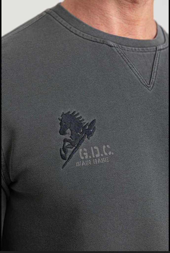 AERONAUTICA MILITARE Sweatshirt  Cotton Male BLACK