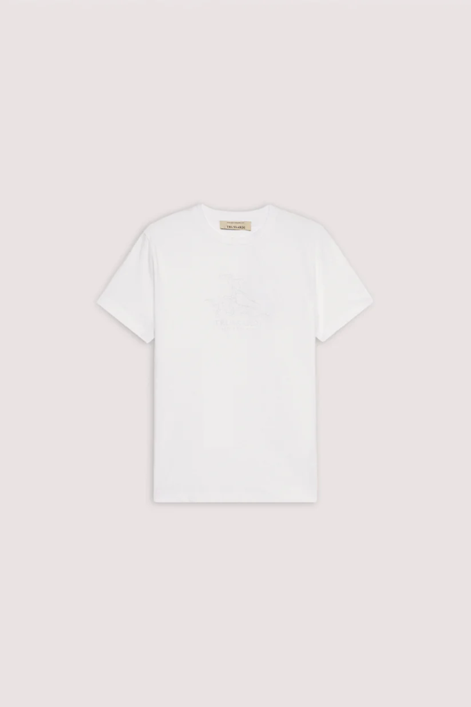 TRUSSARDI Regular Cotton T-Shirt Male