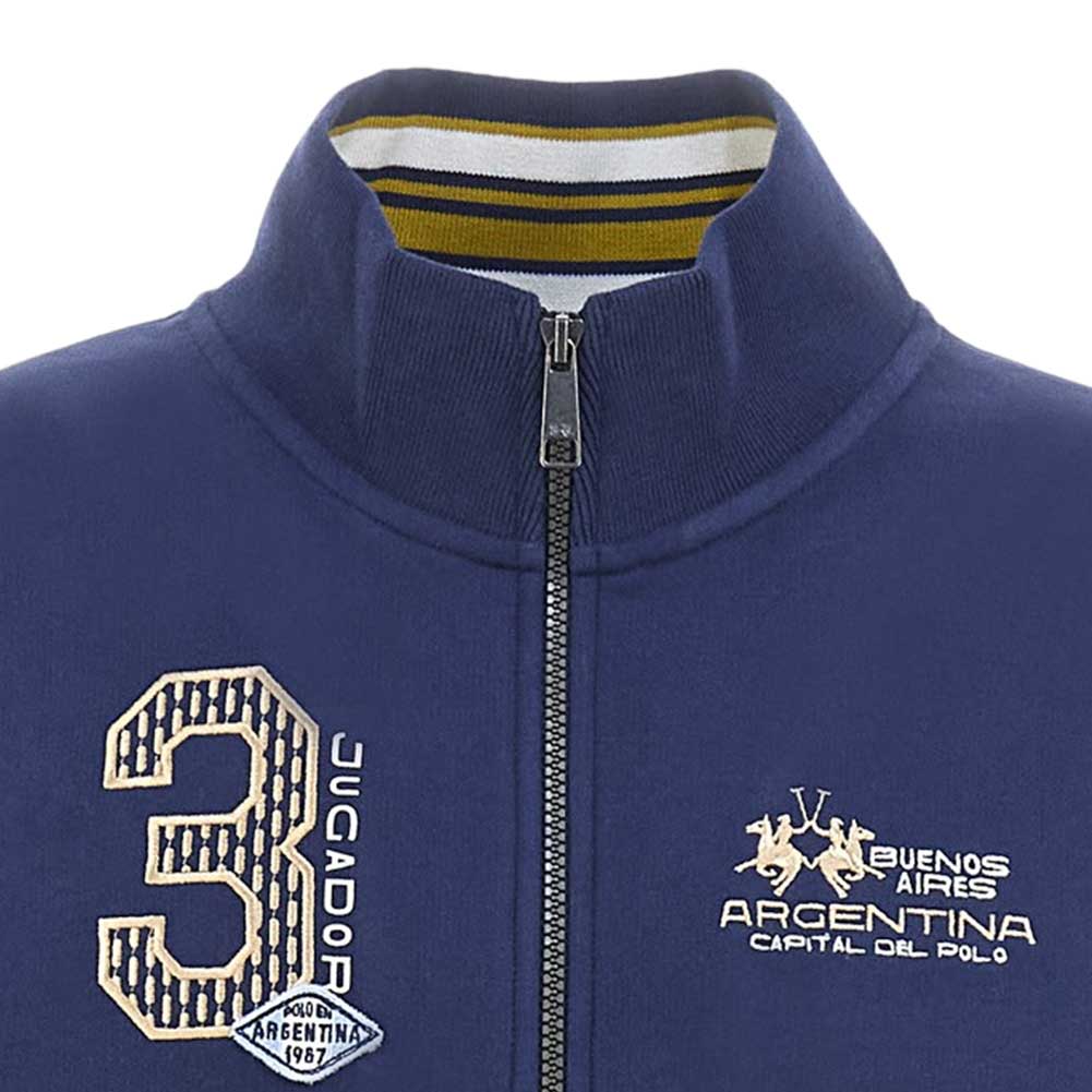 La Martina Male Cotton Sweatshirt NAVY