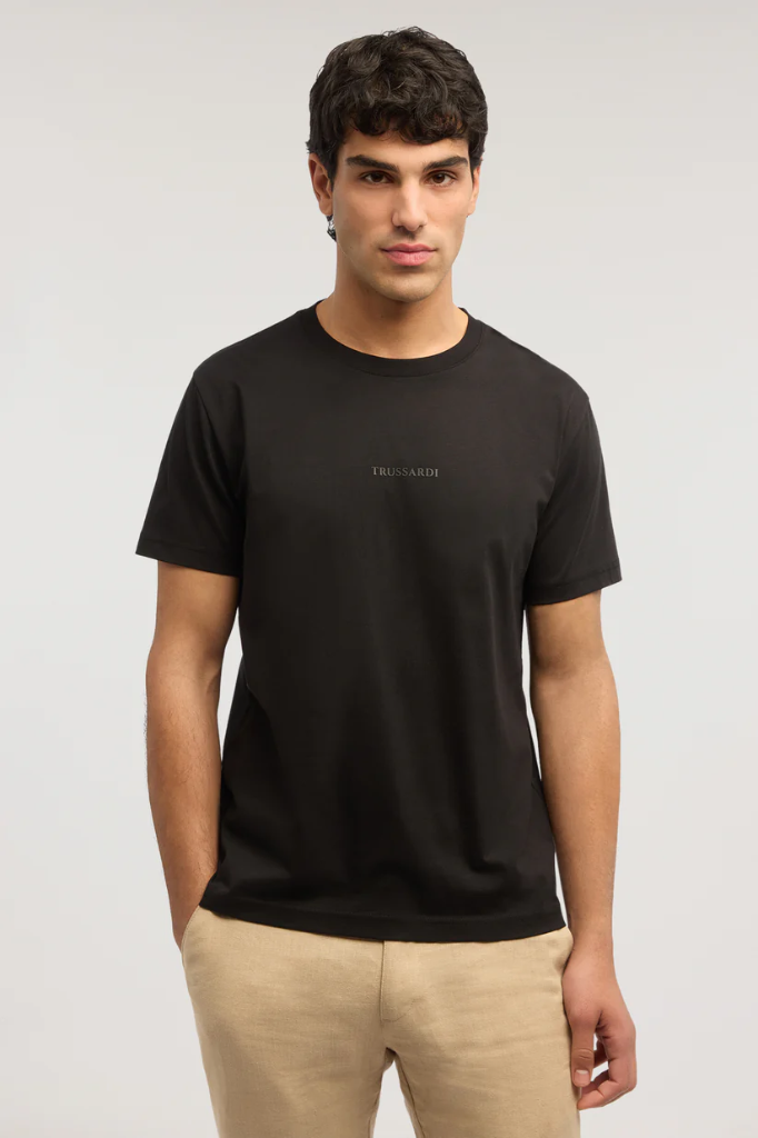 TRUSSARDI Regular Cotton T-Shirt Male