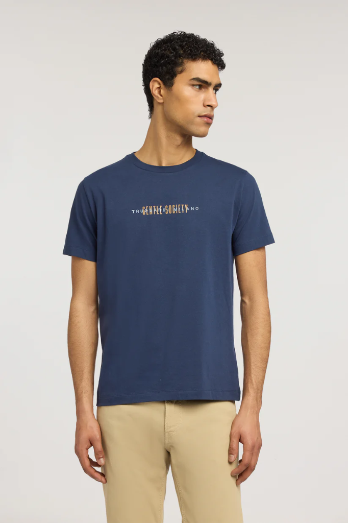 TRUSSARDI Regular Cotton T-Shirt Male