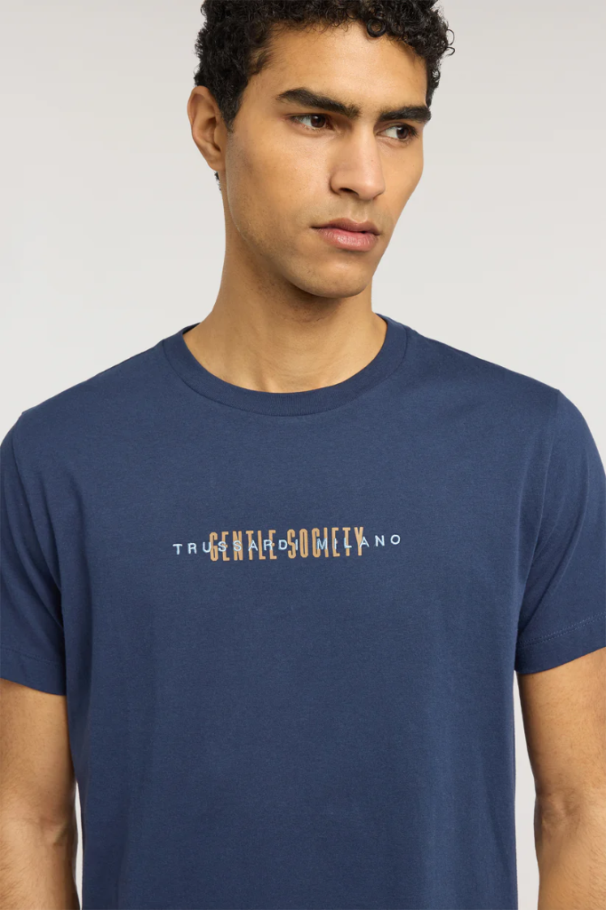 TRUSSARDI Regular Cotton T-Shirt Male