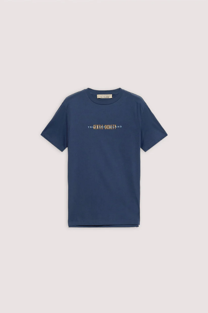 TRUSSARDI Regular Cotton T-Shirt Male