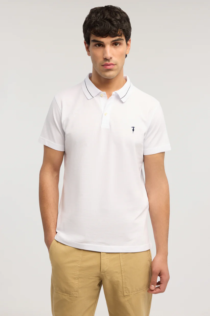 TRUSSARDI Short Sleeve Polo Male