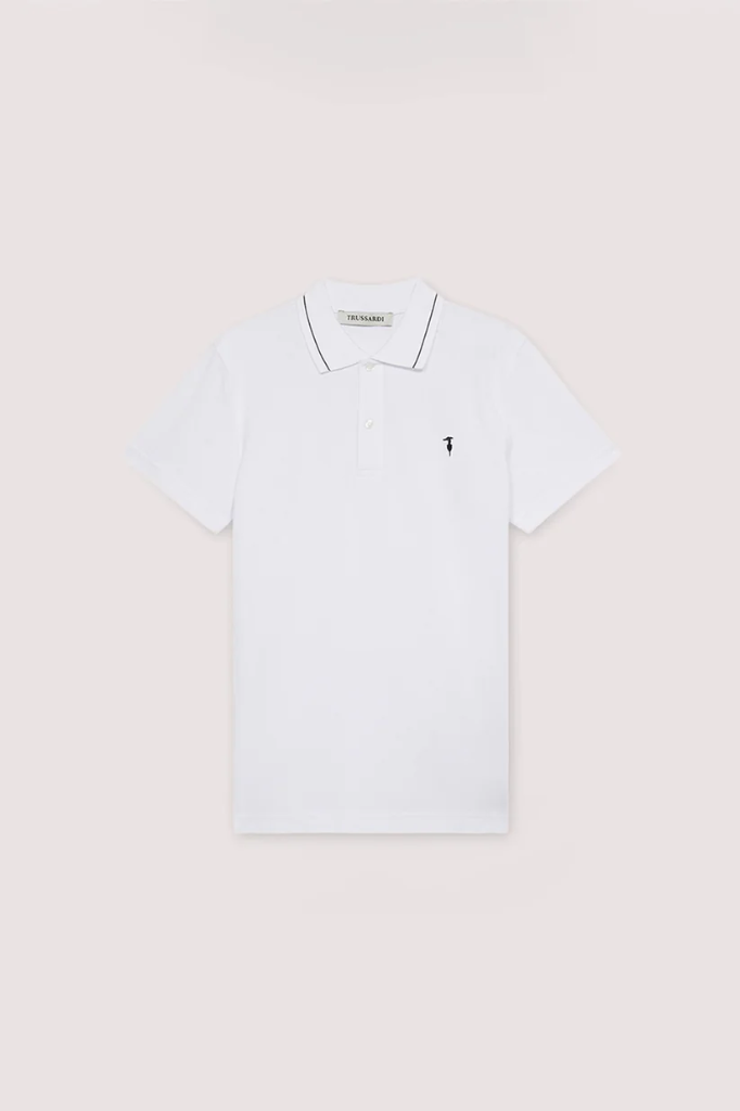 TRUSSARDI Short Sleeve Polo Male