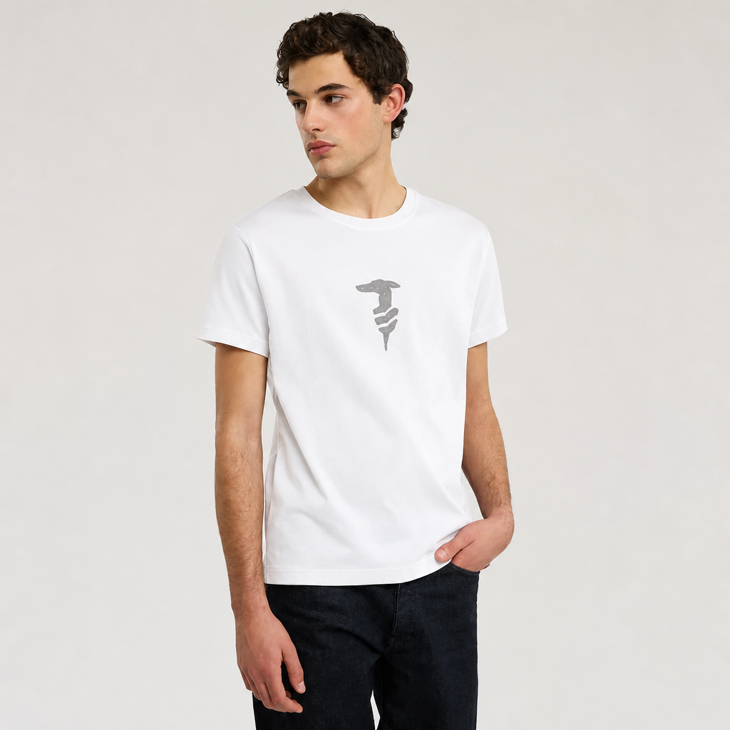 TRUSSARDI Regular Cotton T-Shirt Male