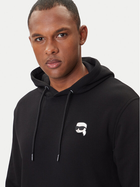 Karl Lagerfeld Cotton Sweat shirt Male BLACK