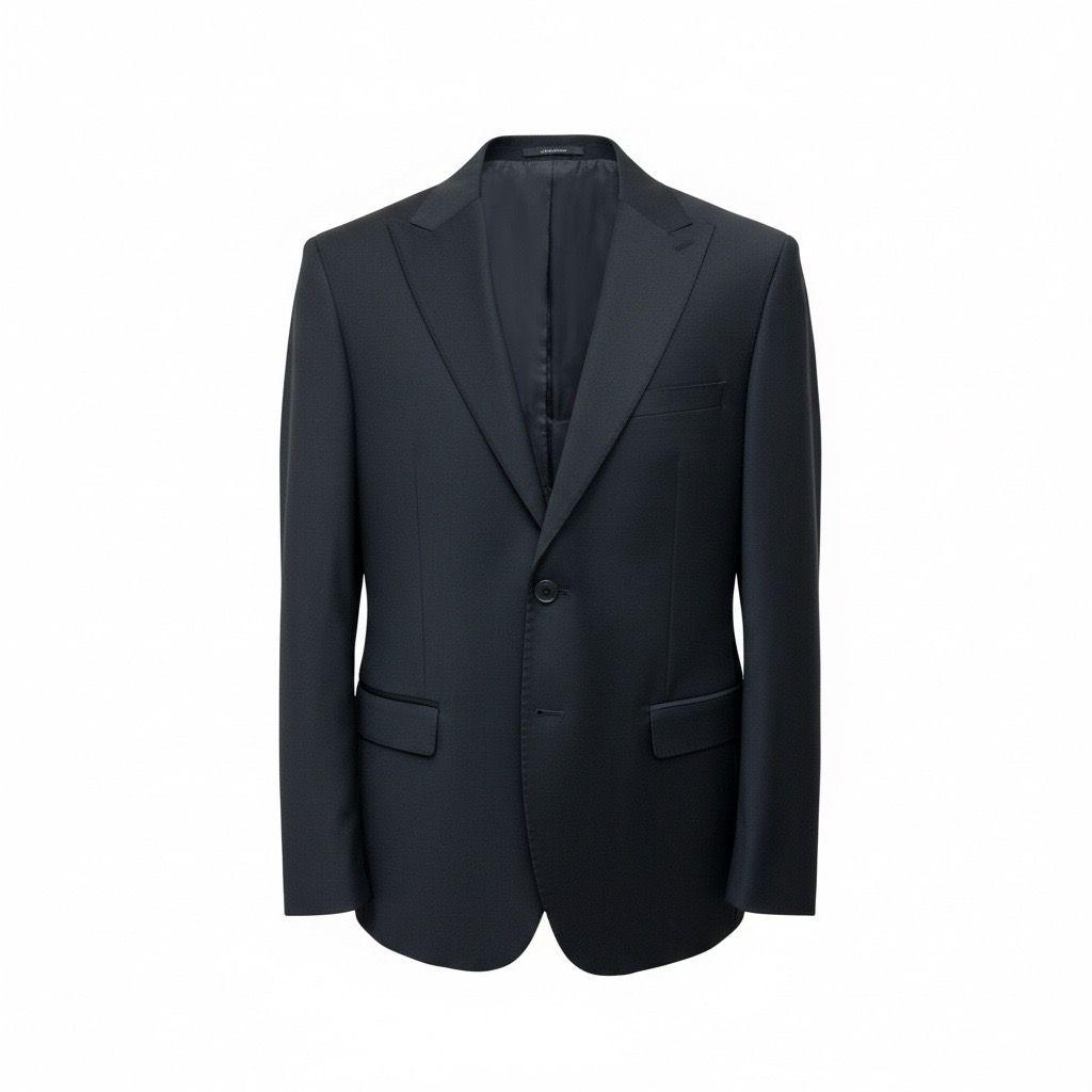 THEATRE Pointed Collar Suit BLACK
