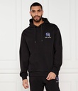 Karl Lagerfeld Cotton Hoodie Male BLACK
