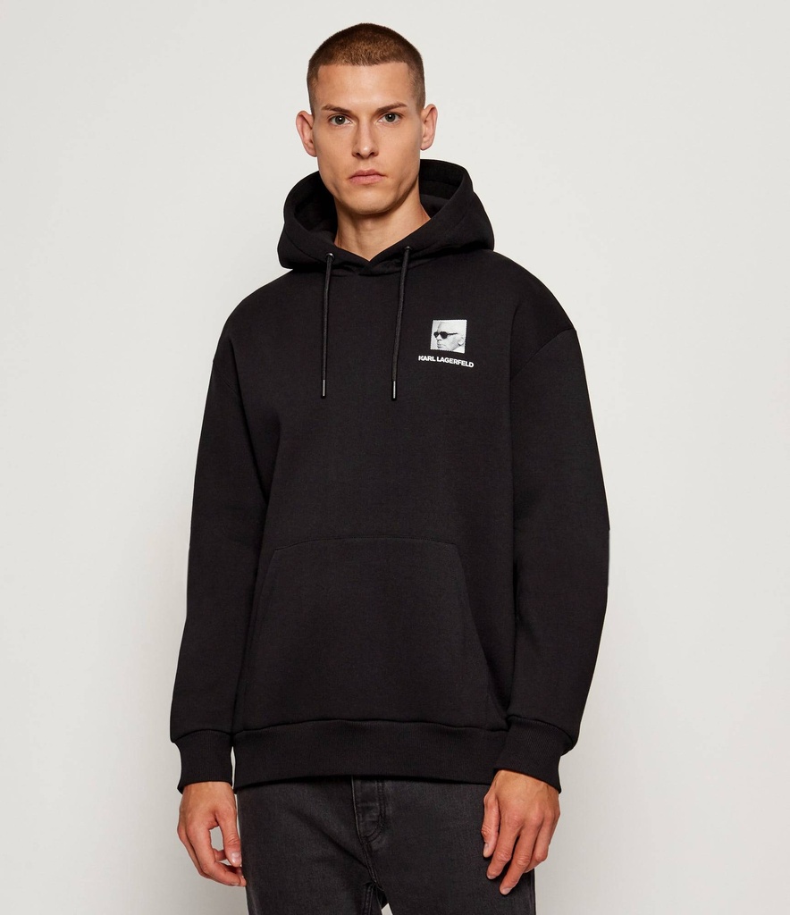 Karl Lagerfeld Cotton Sweat shirt Male BLACK