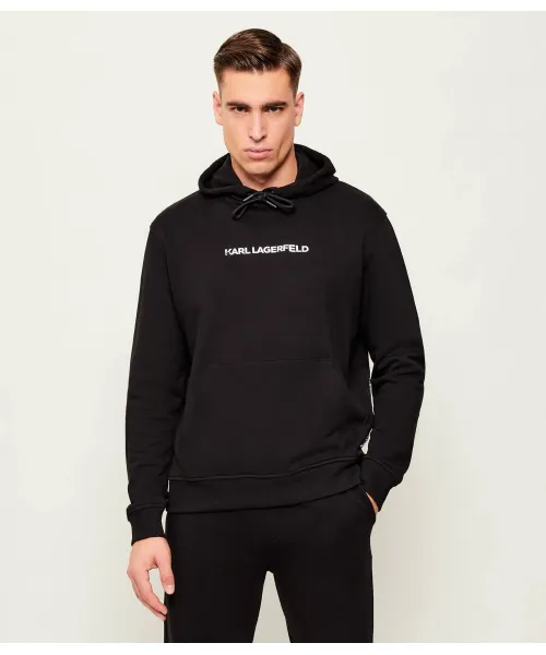 Karl Lagerfeld Cotton Hoodie Male