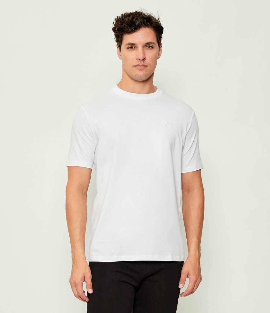 Karl Lagerfeld Round T-shirt Male WHITE
