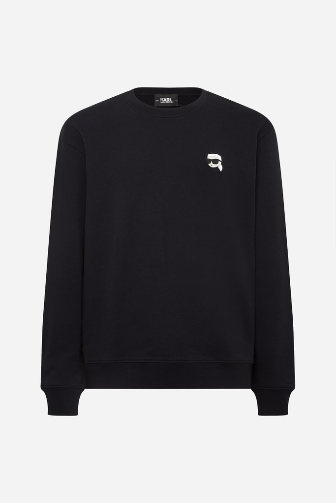 Karl Lagerfeld Round T-shirt Male BLACK 