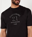 Karl Lagerfeld Round T-shirt Male WHITE