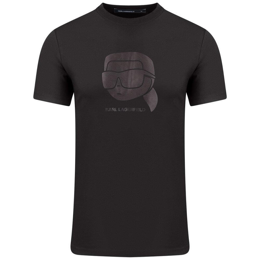 Karl Lagerfeld Round T-shirt Male WHITE