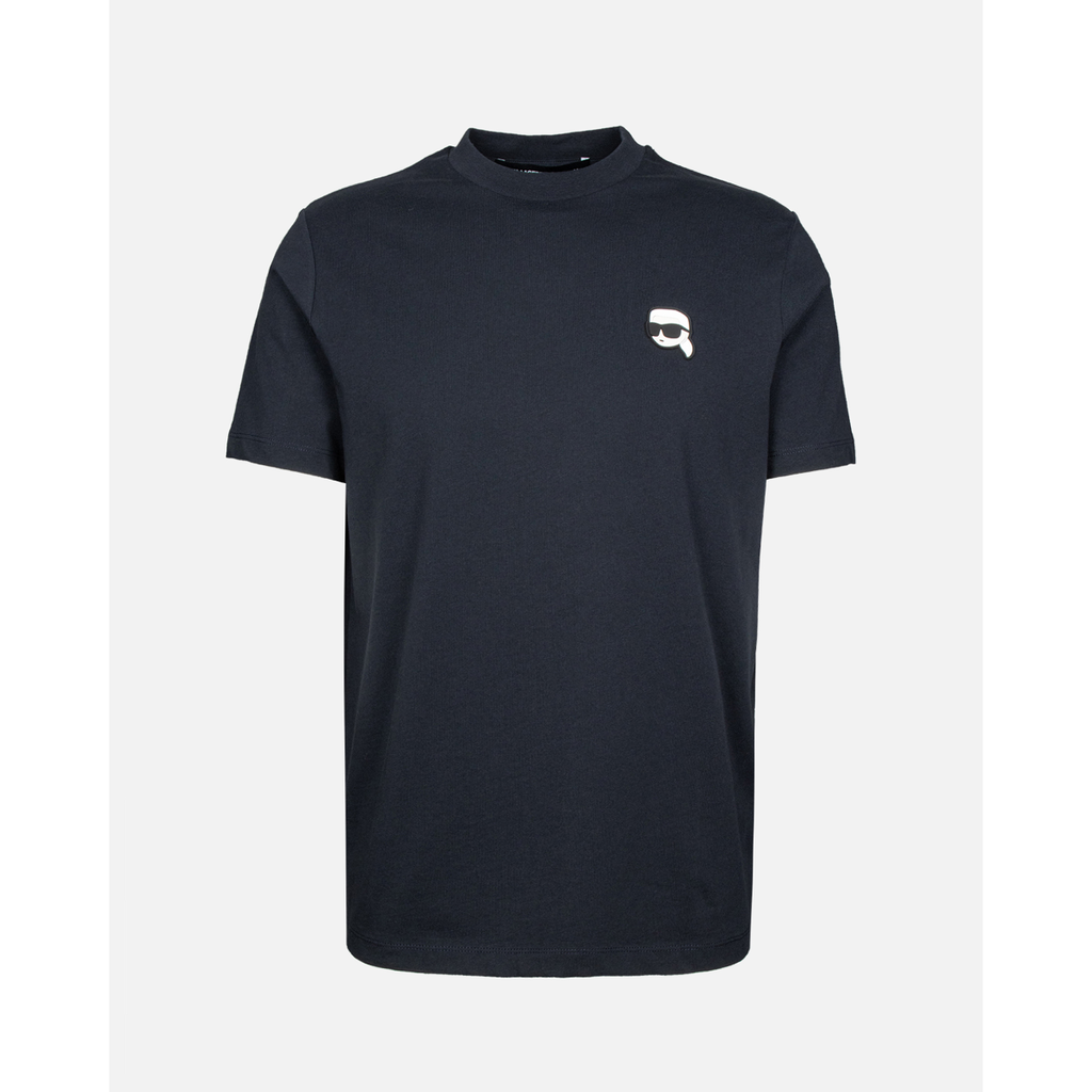 Karl Lagerfeld Round T-shirt Male NAVY