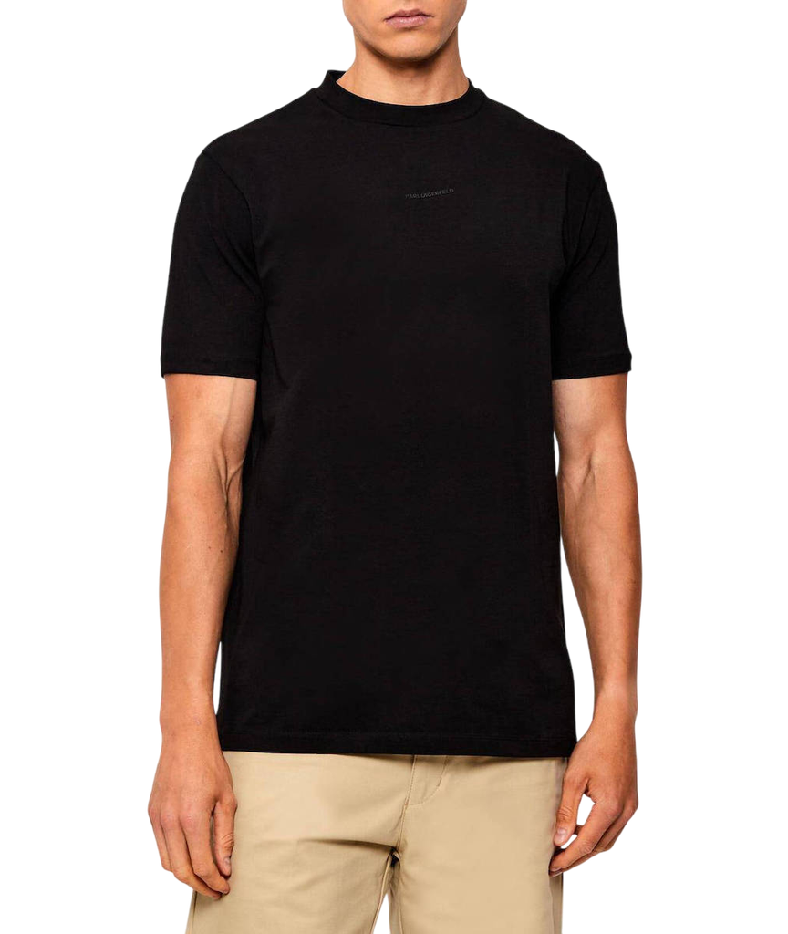 Karl Lagerfeld Round T-shirt Male NAVY