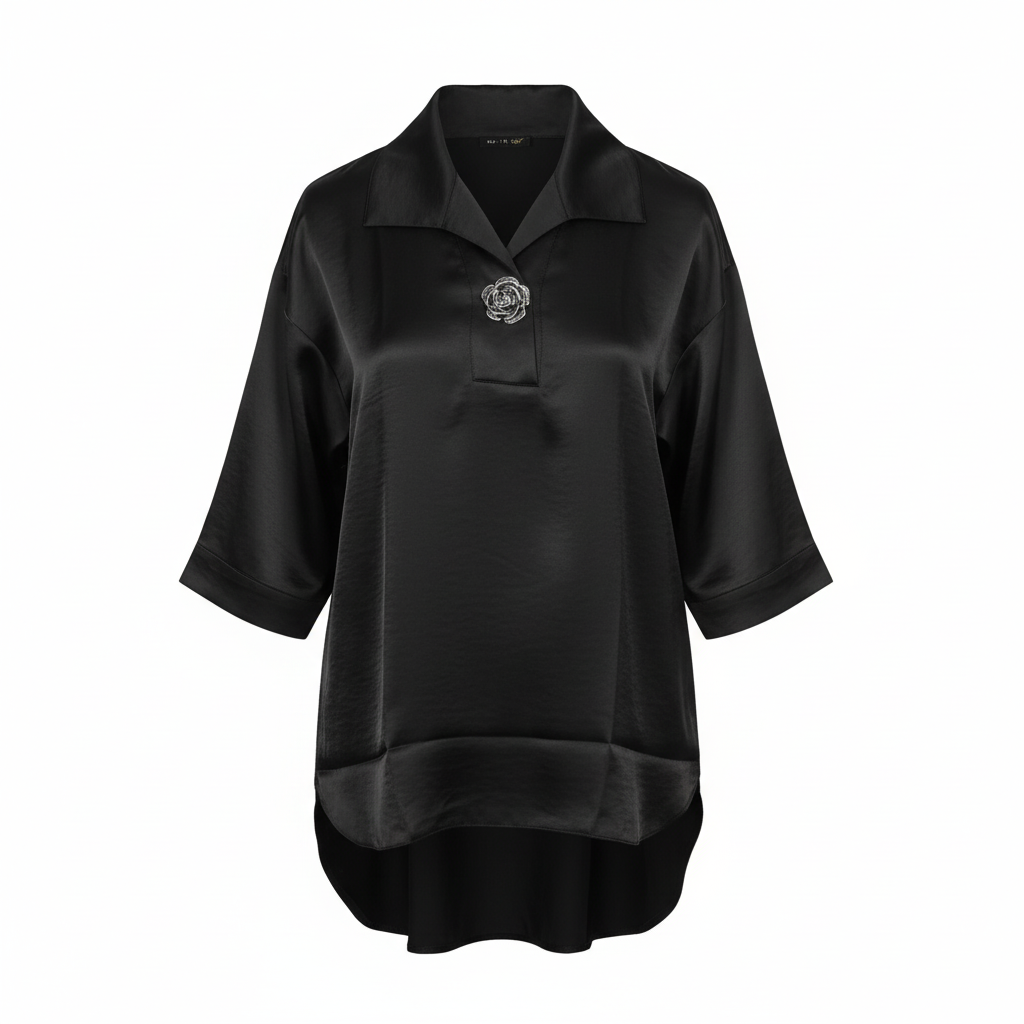 KINGSLAND Satin Top  Female 