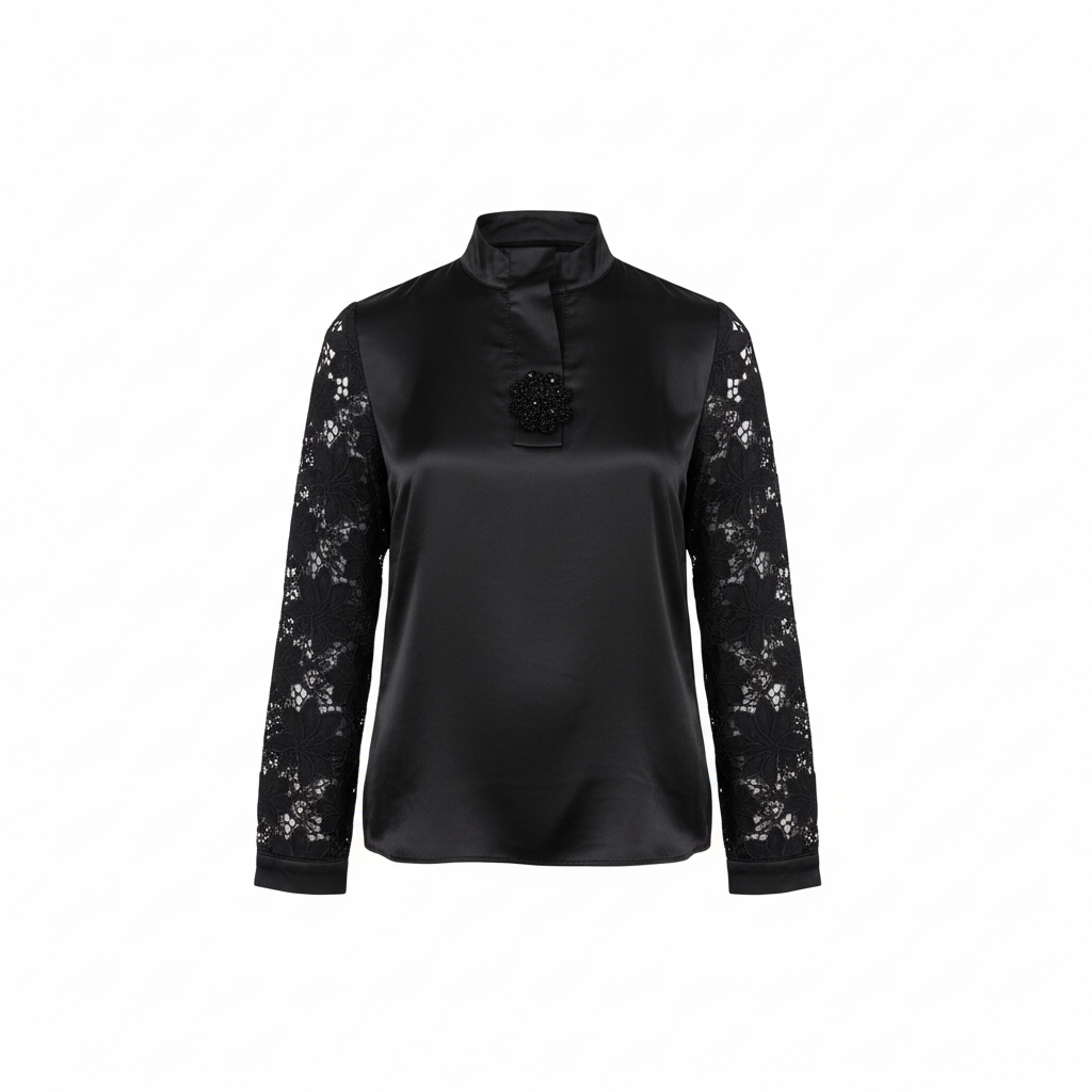 KINGSLAND Satin Top  Female 