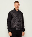 Karl Lagerfeld Mid puffer Mid Cotton Jacket Male BLACK