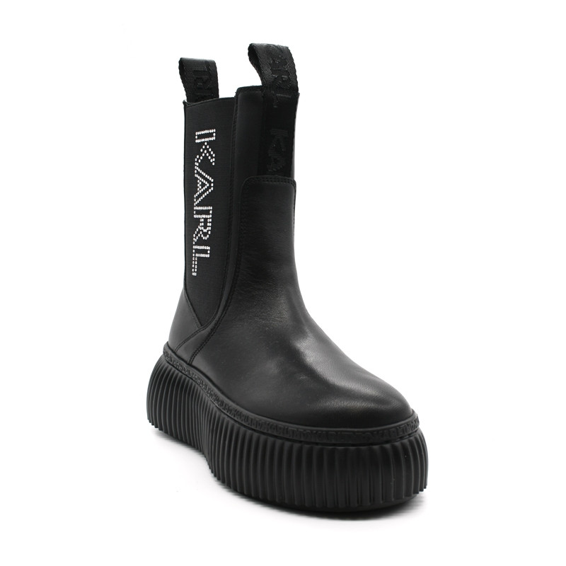Karl Lagerfeld Leather Shoes Female BLACK