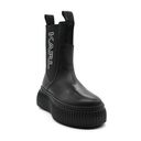 Karl Lagerfeld Leather Shoes Female BLACK