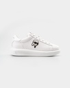 Karl Lagerfeld Leather Shoes Male WHITE