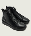 Karl Lagerfeld Leather Shoes Male BLACK