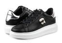 Karl Lagerfeld Leather Shoes Female BLACK
