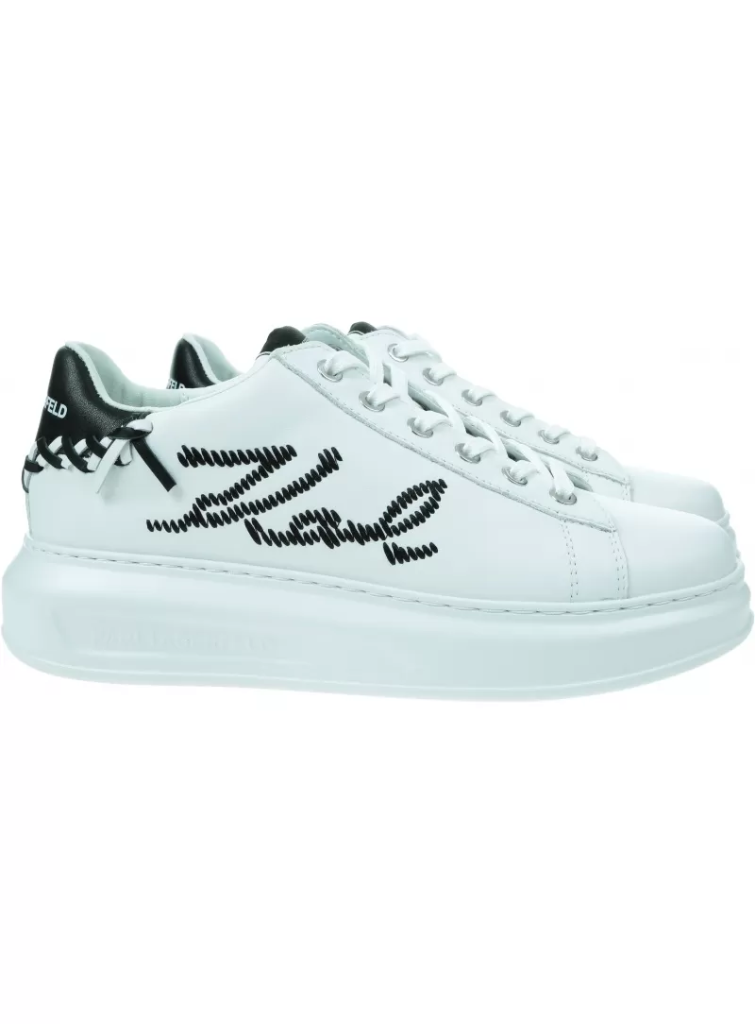 Karl Lagerfeld Leather Shoes Female BLACK