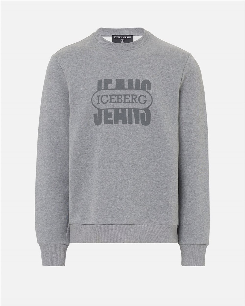 ICEBERG Sweatshirt  Cotton  Male DARK GREY