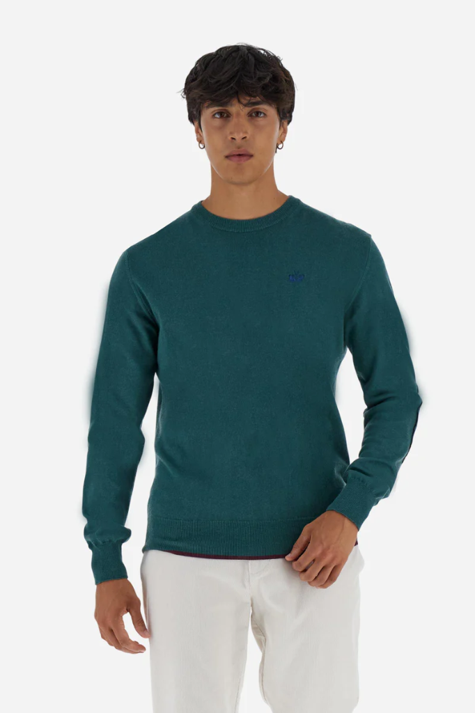 La Martina Male Knit Sweatshirt GREEN