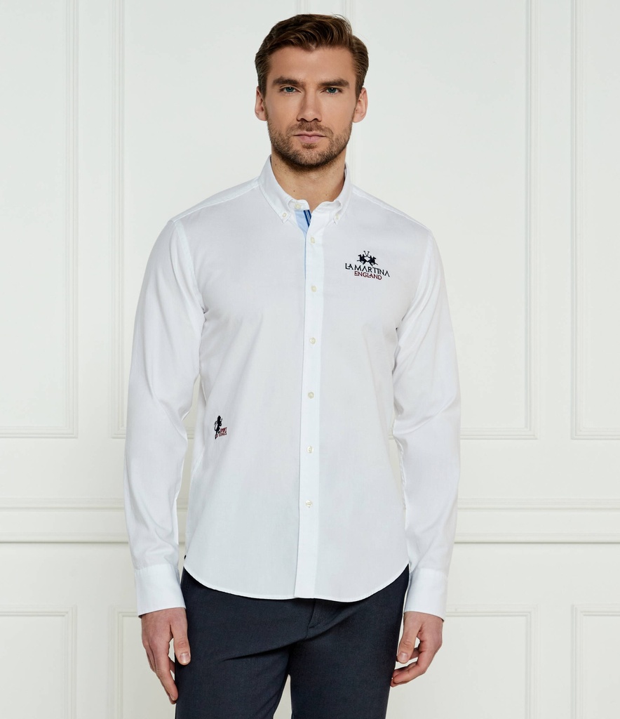La Martina Male Shirt WHITE