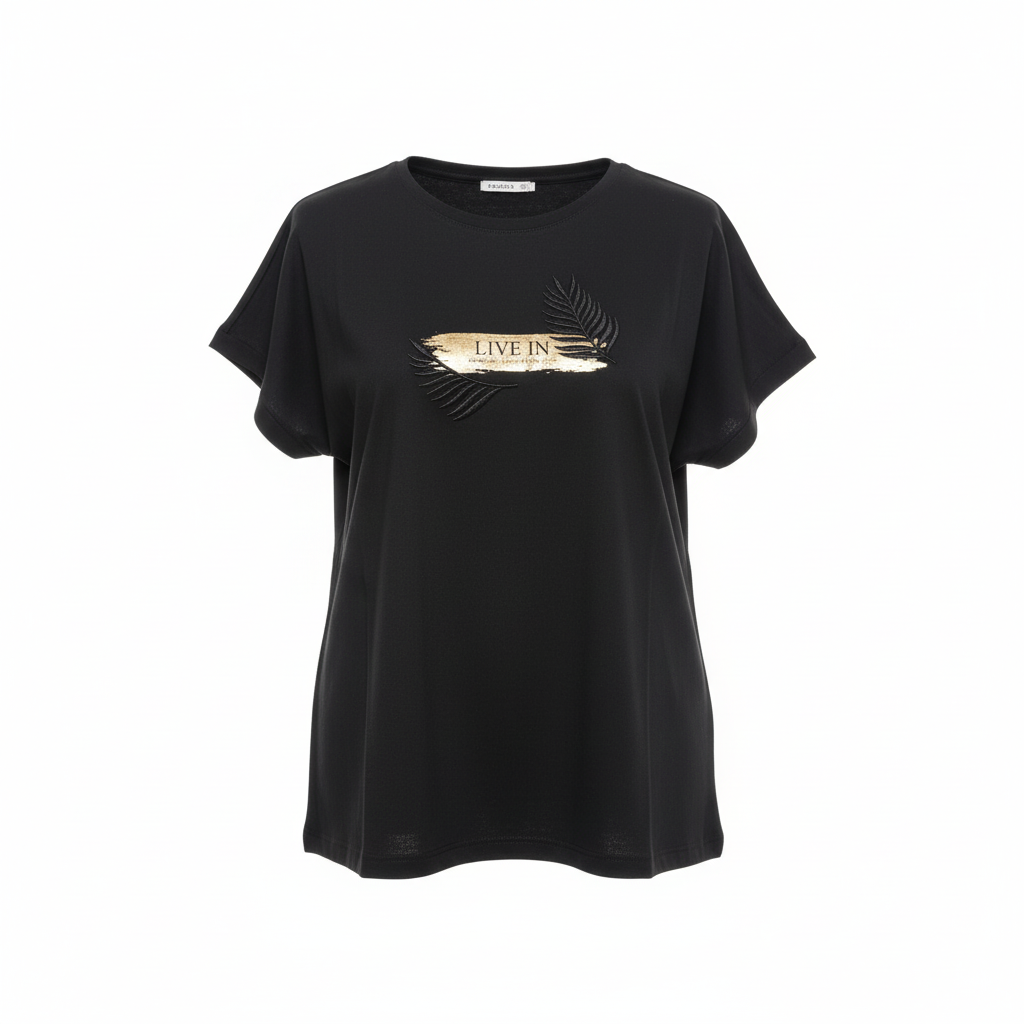 JOGGY Round Cotton T-shirt  Female 