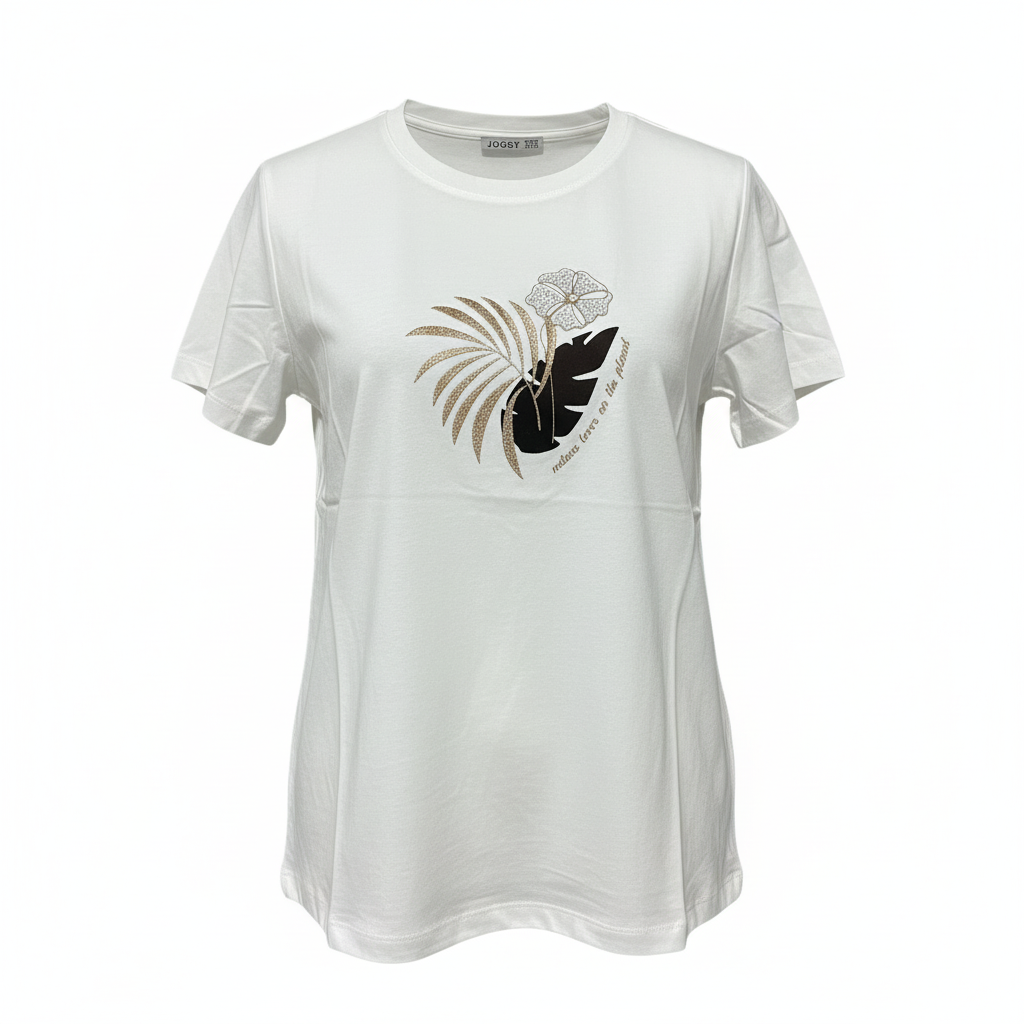 JOGGY Round Cotton T-shirt  Female 