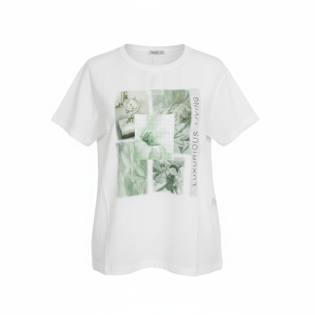 JOGGY Round Cotton T-shirt  Female 